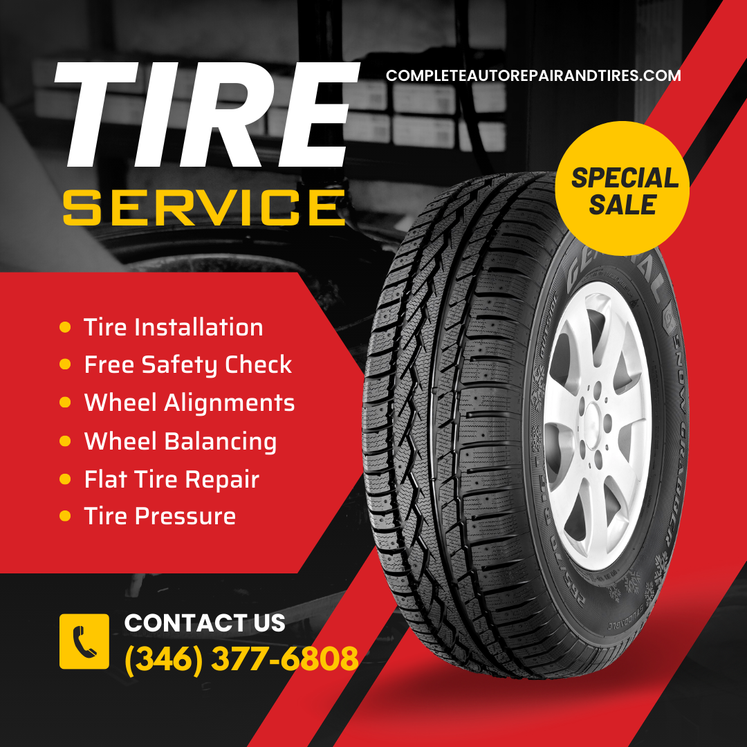 Complete Auto Repair and Tires We offer tires, wheels and automotive